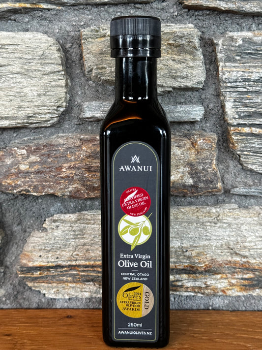 250ml Bottle Awanui Extra Virgin Olive Oil - Central Otago